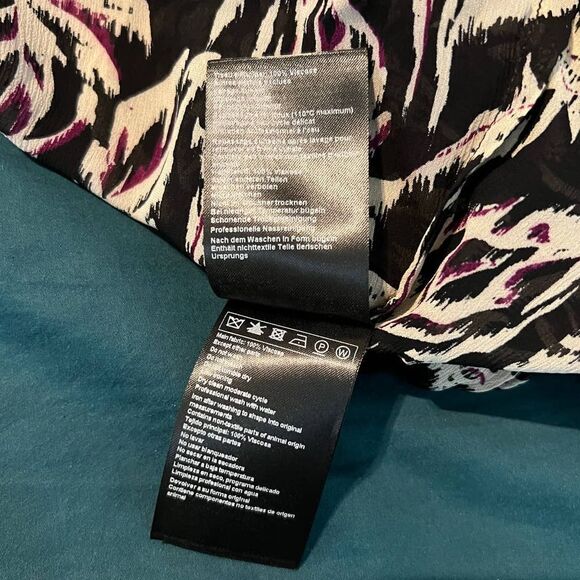 ba&sh Black Genny Ruffle Top - Small NWT - Picture 11 of 11